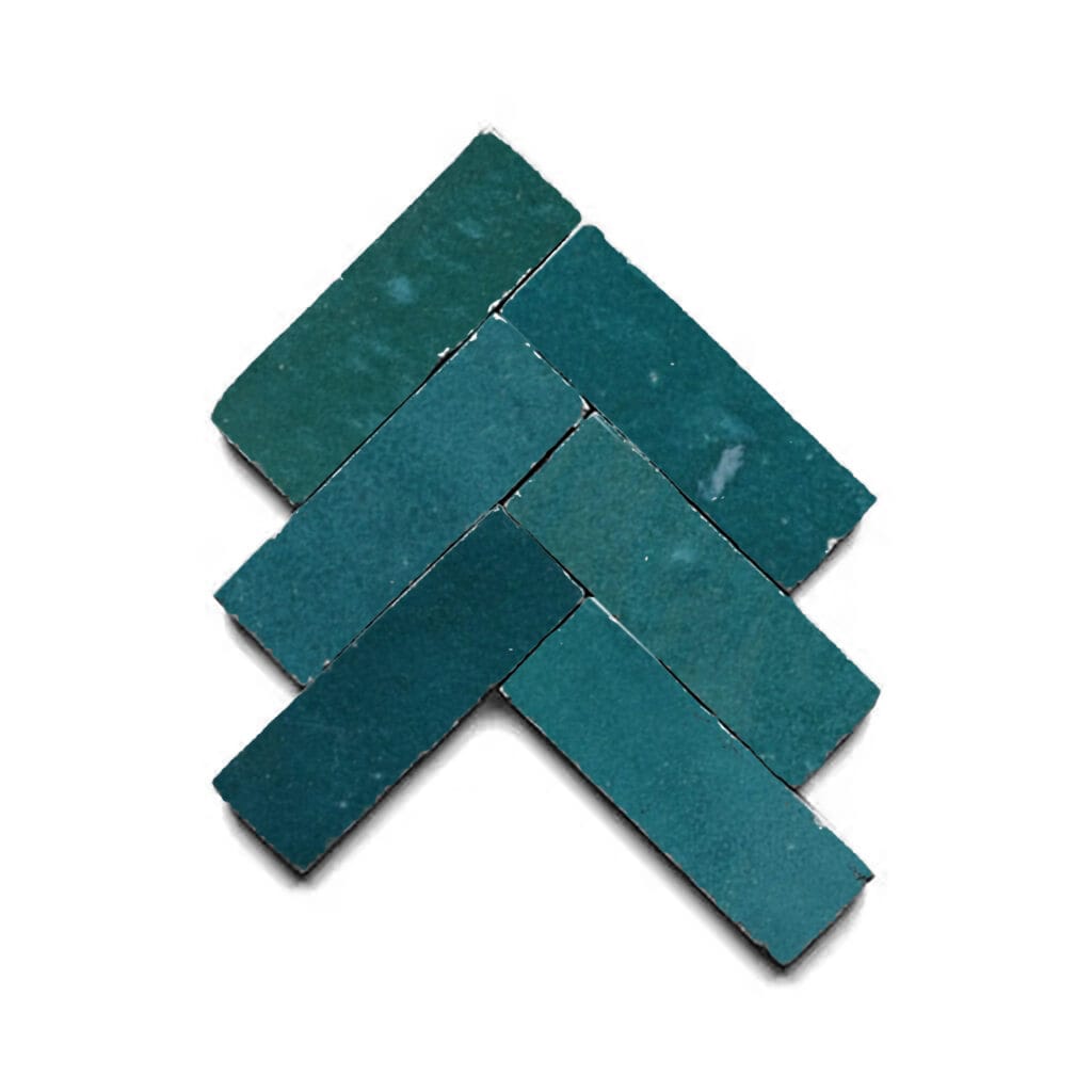 Bejmat / plinta petrol groen donker zelliges - dehuischkamer.nl