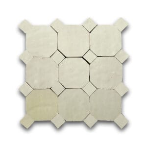 Zellige octagon geelgroen