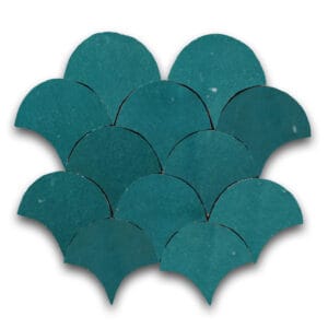 Schubben 10x10 petrol groen - dehuischkamer.nl