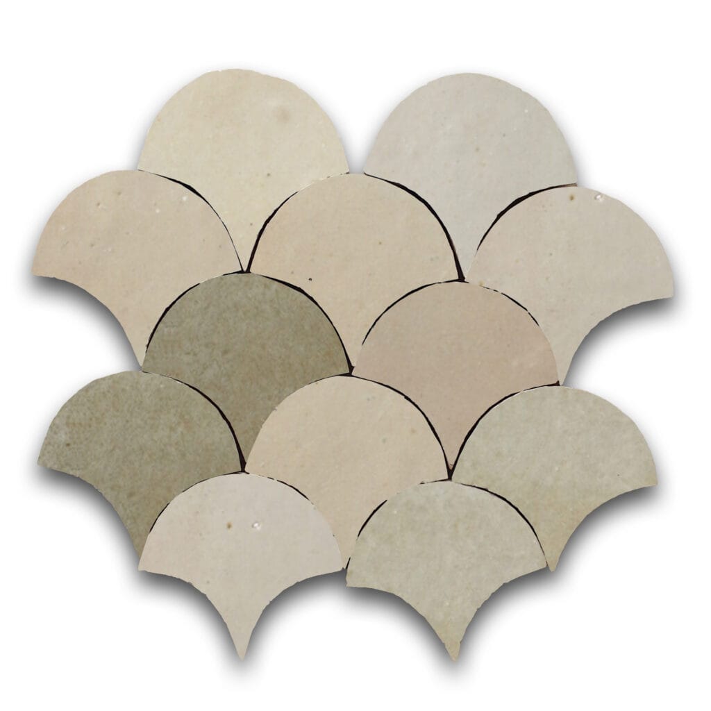 Schubben 10x10 ecru bruin - dehuischkamer.nl