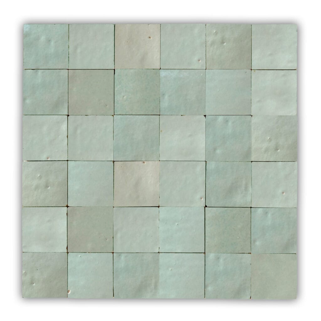 Zellige 5x5 pastelgroen - dehuischkamer.nl