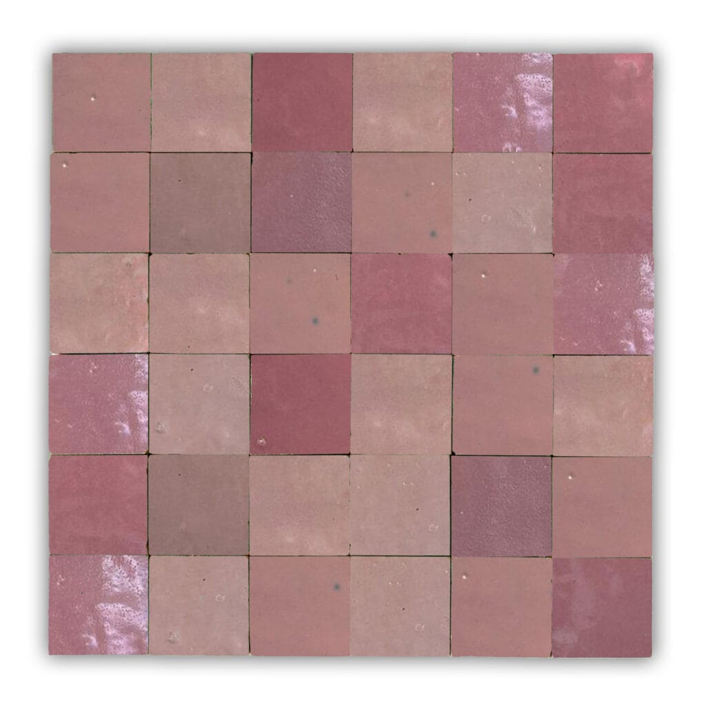Zellige 5x5 lichtroze - dehuischkamer.nl