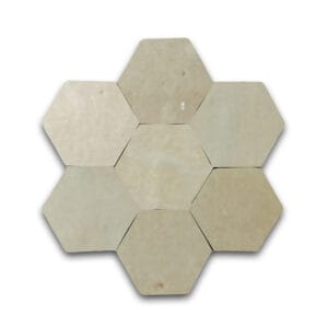 Zellige hexagon savanne groen - dehuischkamer.nl