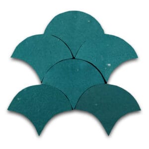 Schubben 13x9,5 petrol groen - dehuischkamer.nl